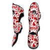 Canada Love Pattern Print Muay Thai Shin Guards-grizzshop