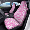 Cancer Awareness Print Pattern Car Seat Covers-grizzshop