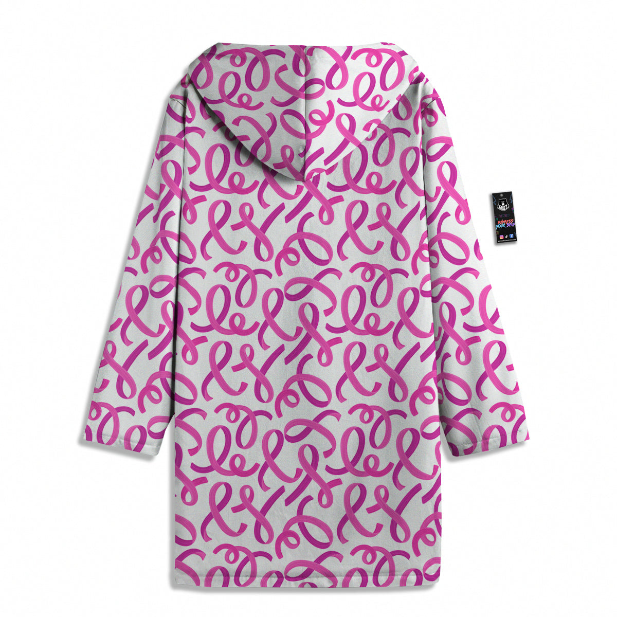 Cancer Awareness Print Pattern Men's Windbreaker Jacket-grizzshop