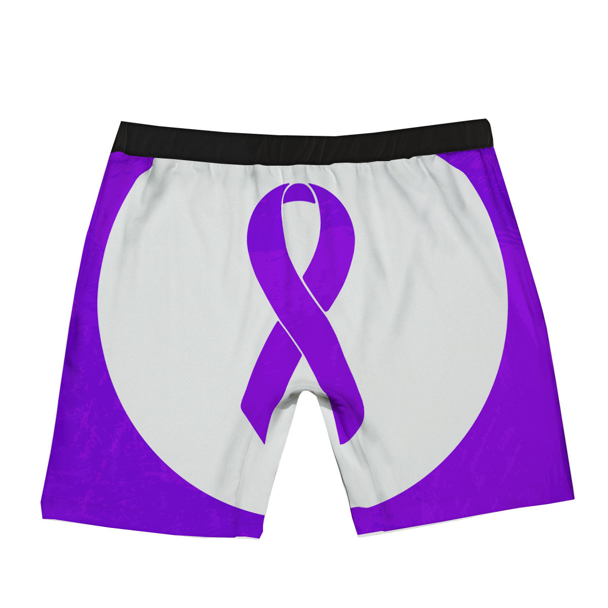 Cancer Awareness Ribbon Purple Print Boxer Briefs-grizzshop