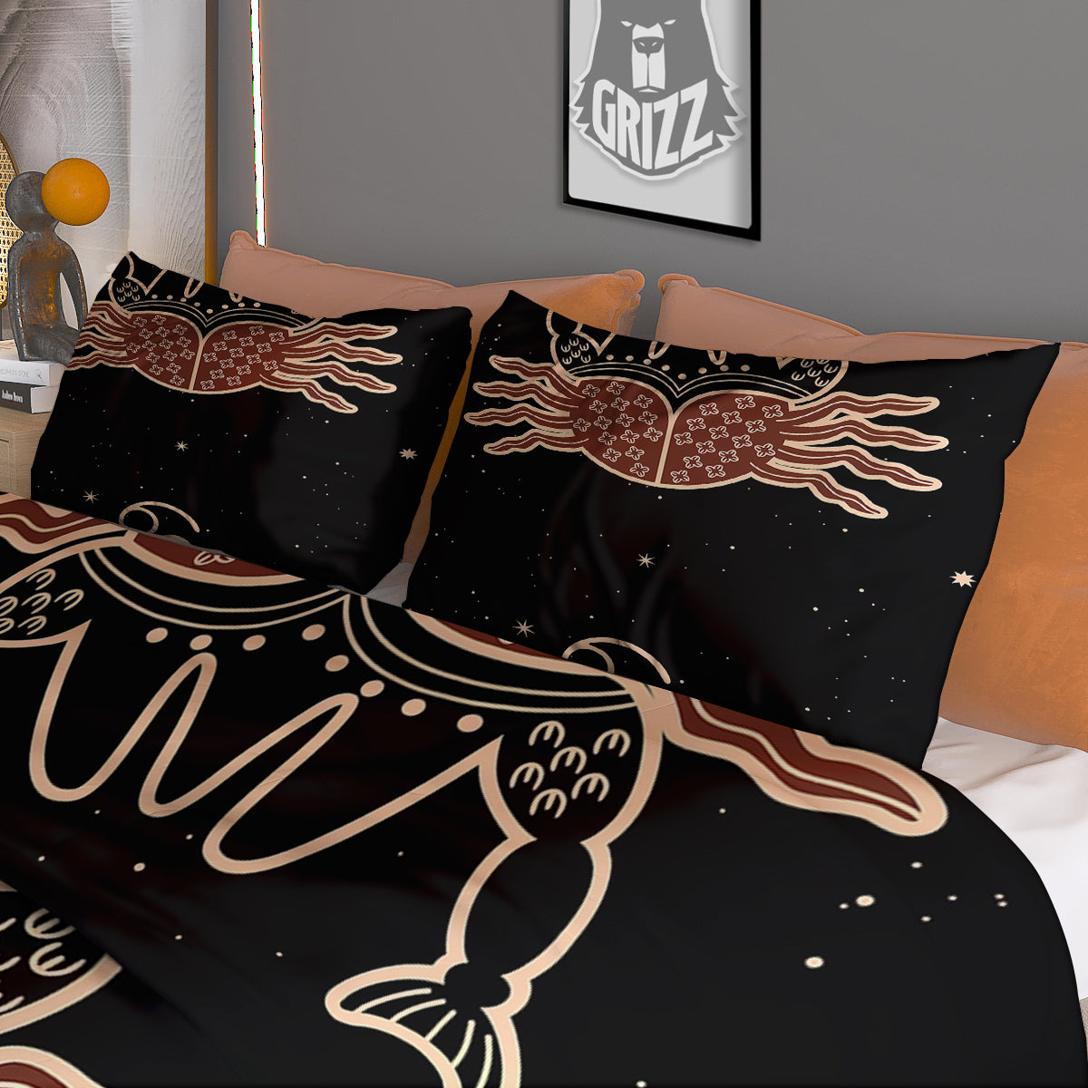 Chicken Exotic Print Pattern Duvet Cover Bedding Set