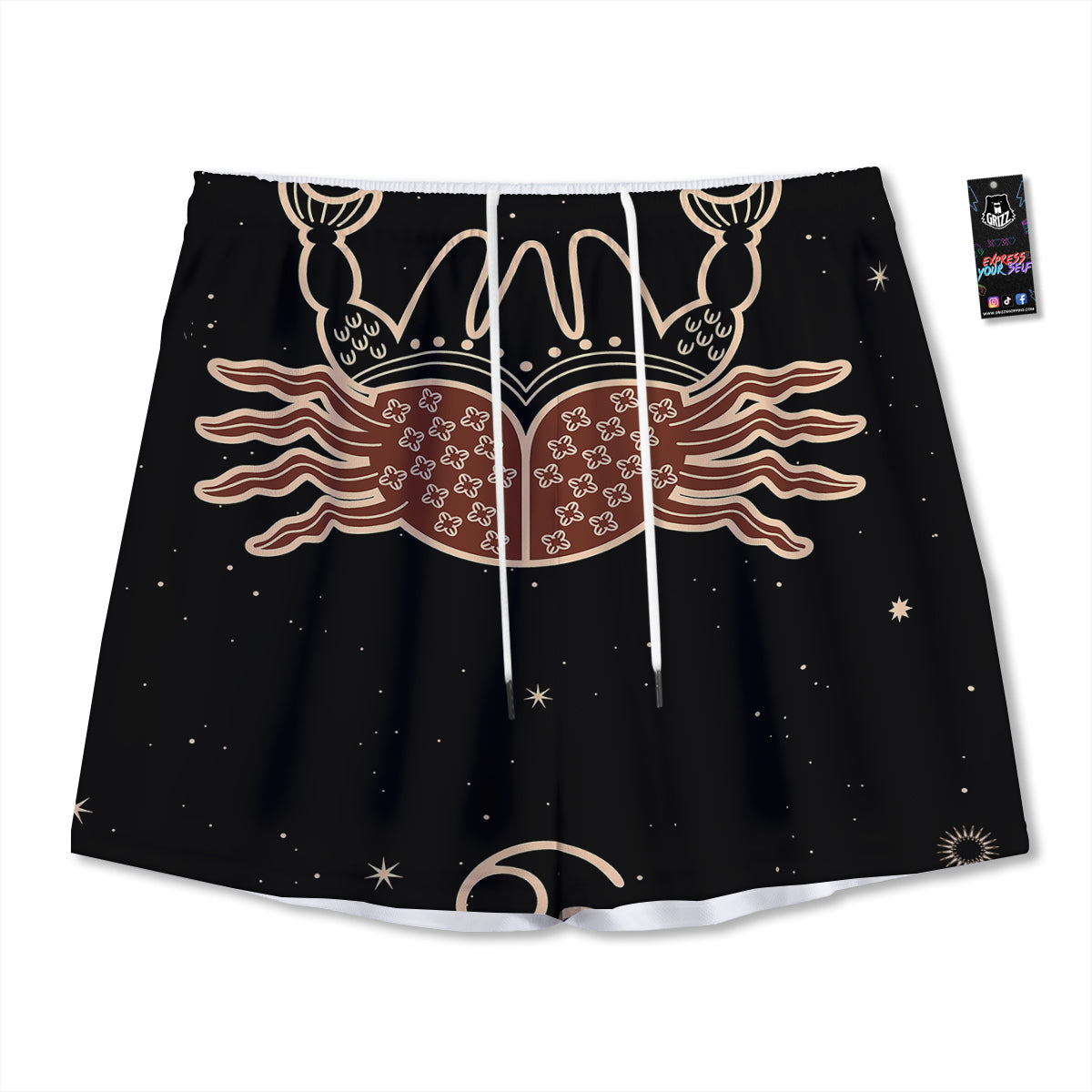 Chicken Exotic Print Pattern Mesh Shorts
