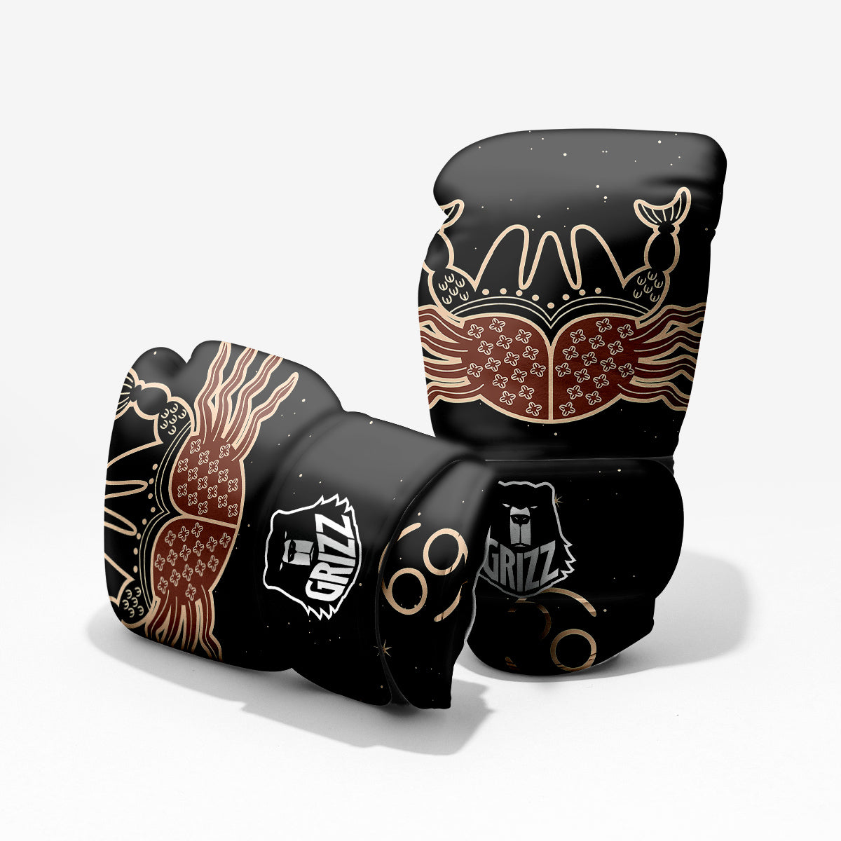 Cancer Constellation Print Pro Boxing Glove