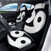 Cancer Sign White And Black Print Car Seat Covers-grizzshop