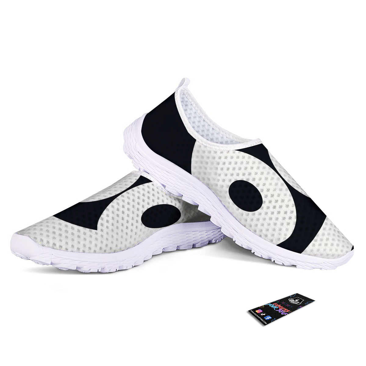 Cancer Sign White And Black Print Nurse Shoes-grizzshop