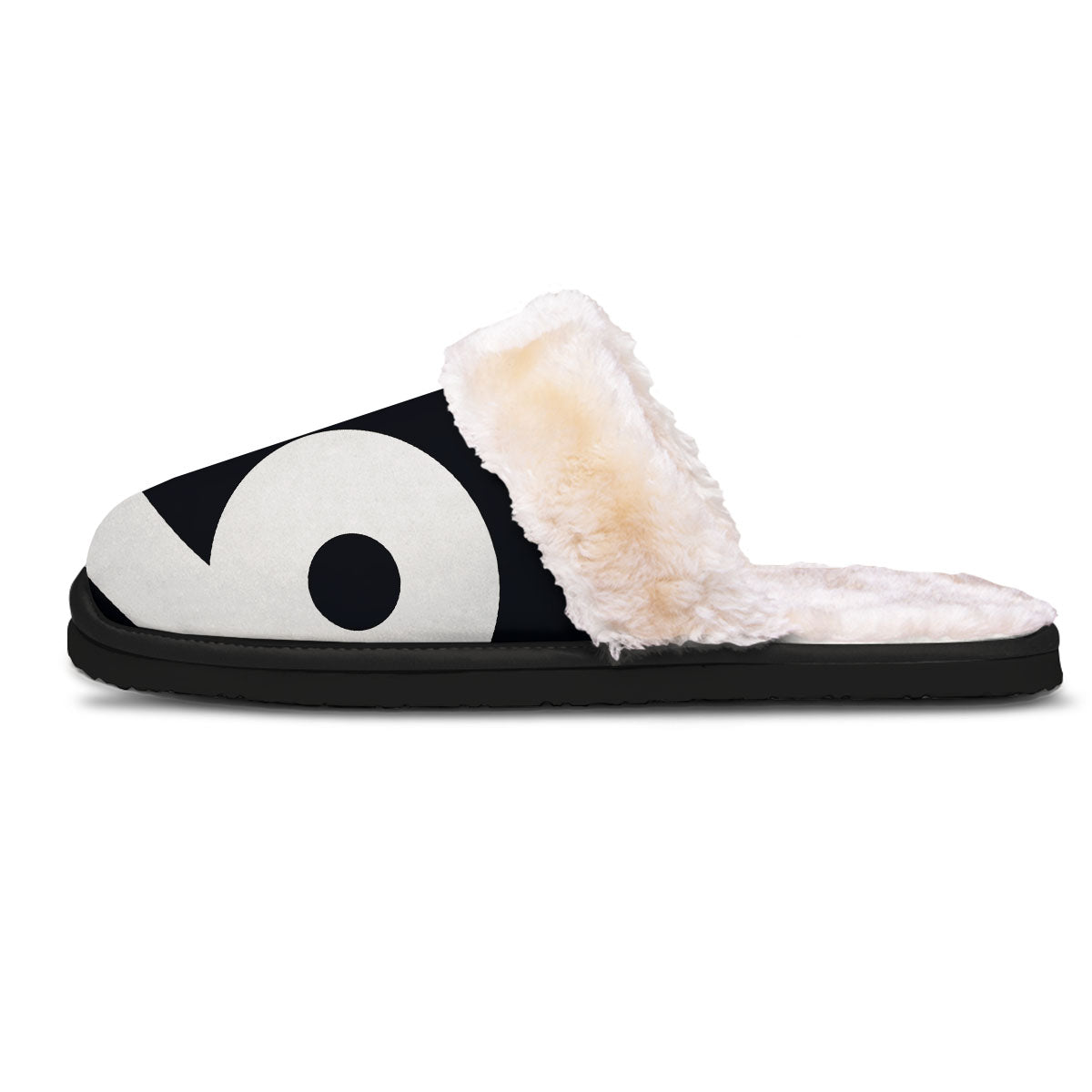 Cancer Sign White And Black Print Slippers-grizzshop
