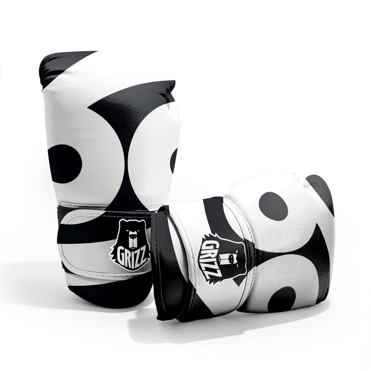 Cancer Sign White And Black Print Pro Boxing Glove