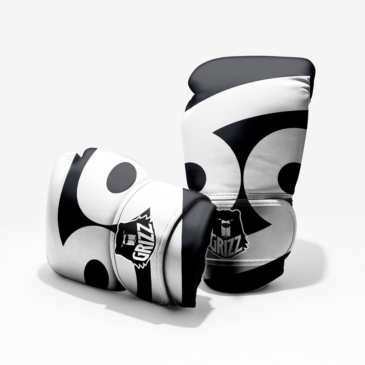 Cancer Sign White And Black Print Pro Boxing Glove