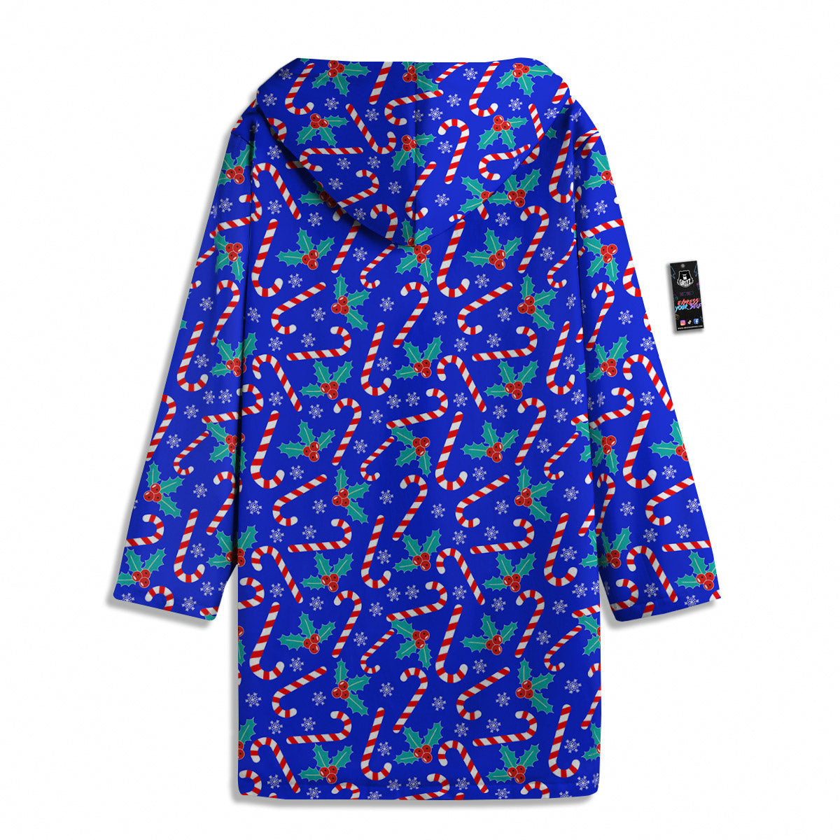 Candy And Christmas Berry Print Pattern Men's Windbreaker Jacket-grizzshop