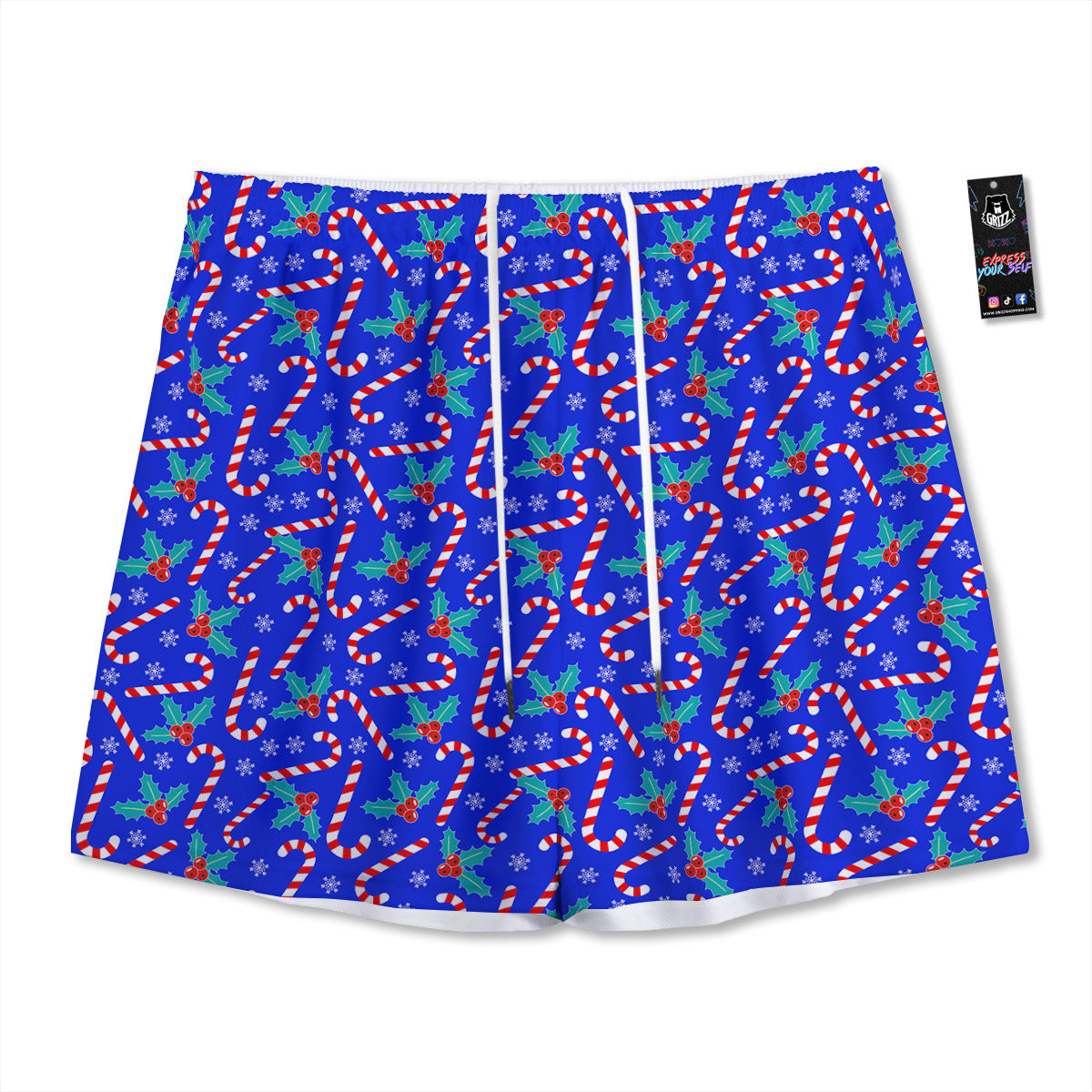 Chihuahua With Glasses Cute Print Mesh Shorts