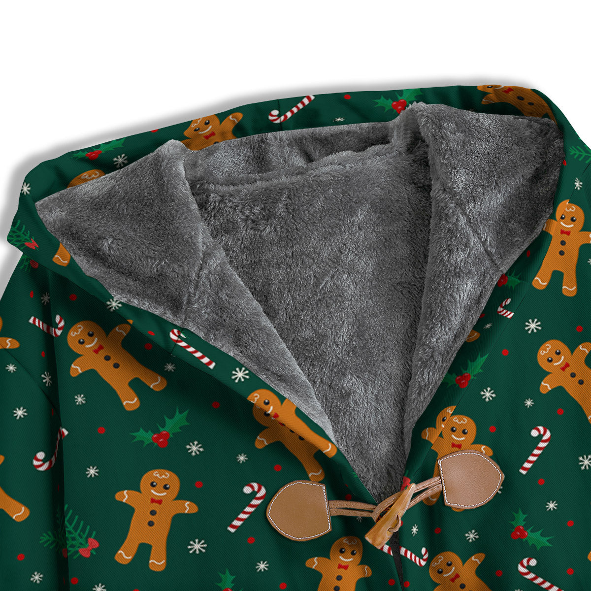 Candy And Christmas Cookie Print Pattern Men's Windbreaker Jacket-grizzshop