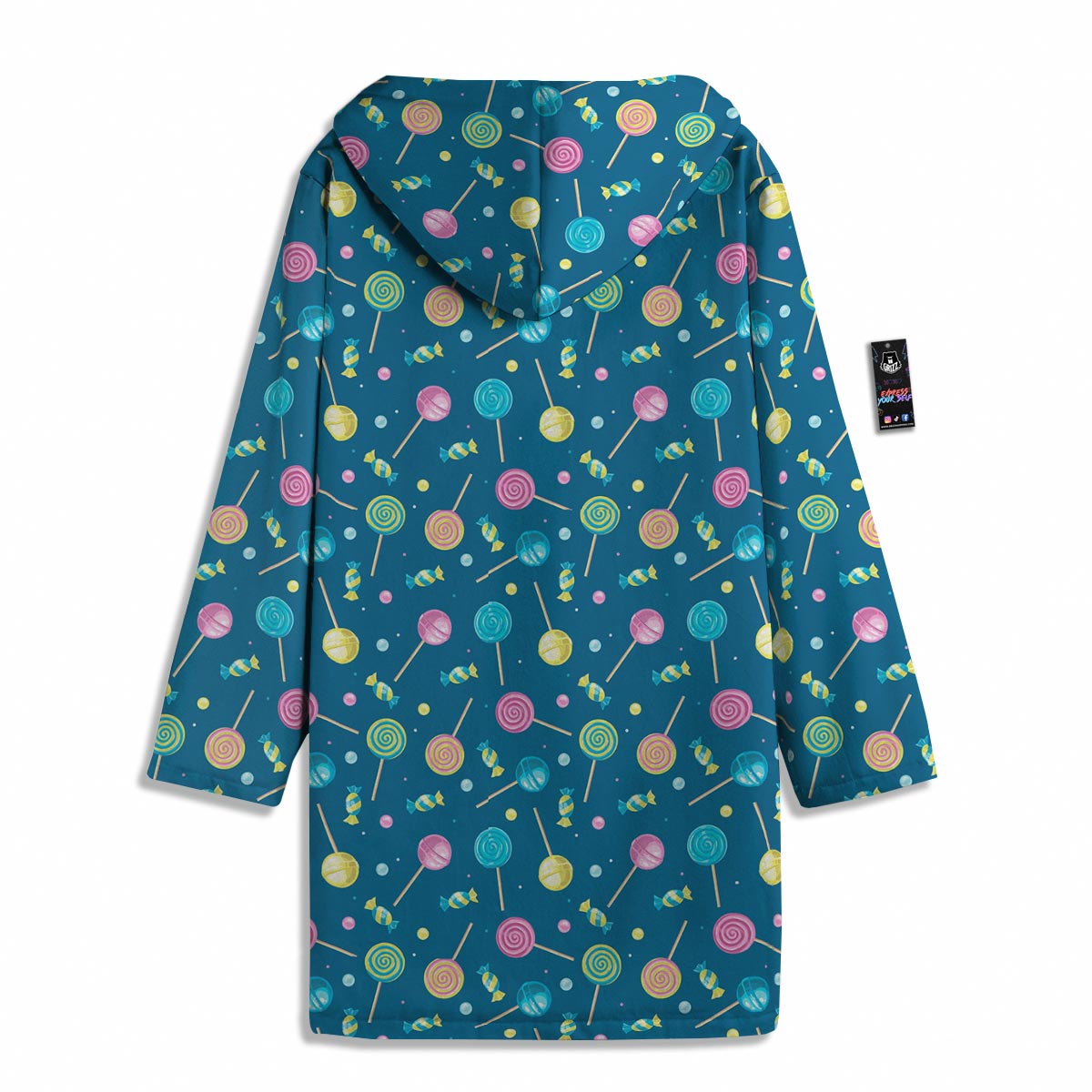 Candy Ball Sweet Print Pattern Men's Windbreaker Jacket-grizzshop