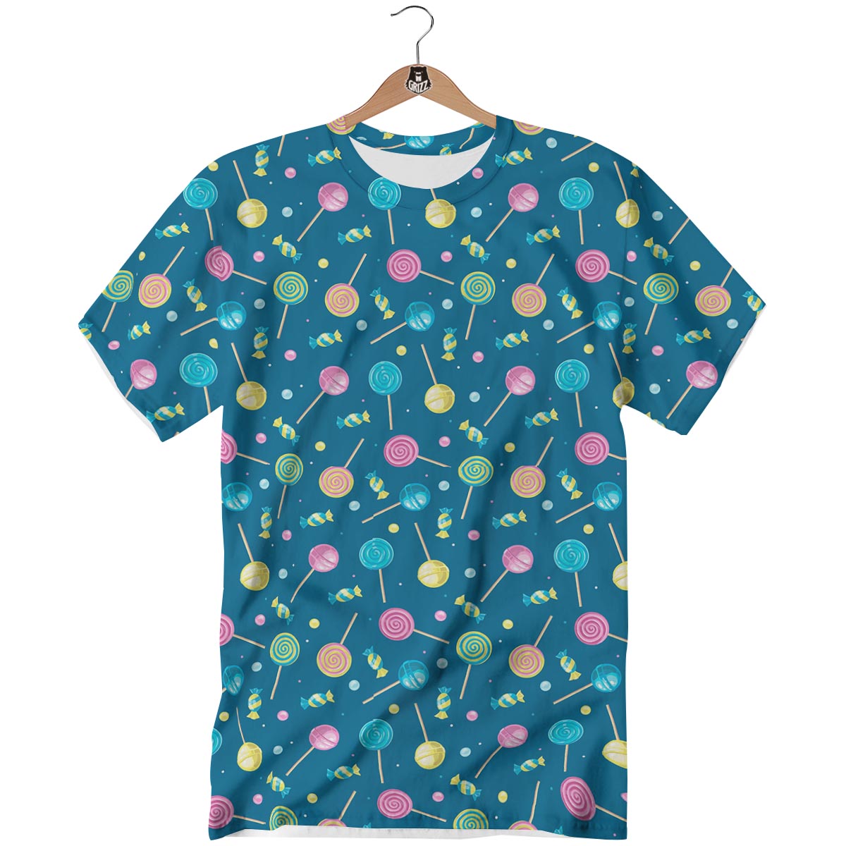 Candy Ball Sweet Print Pattern T-Shirt-grizzshop