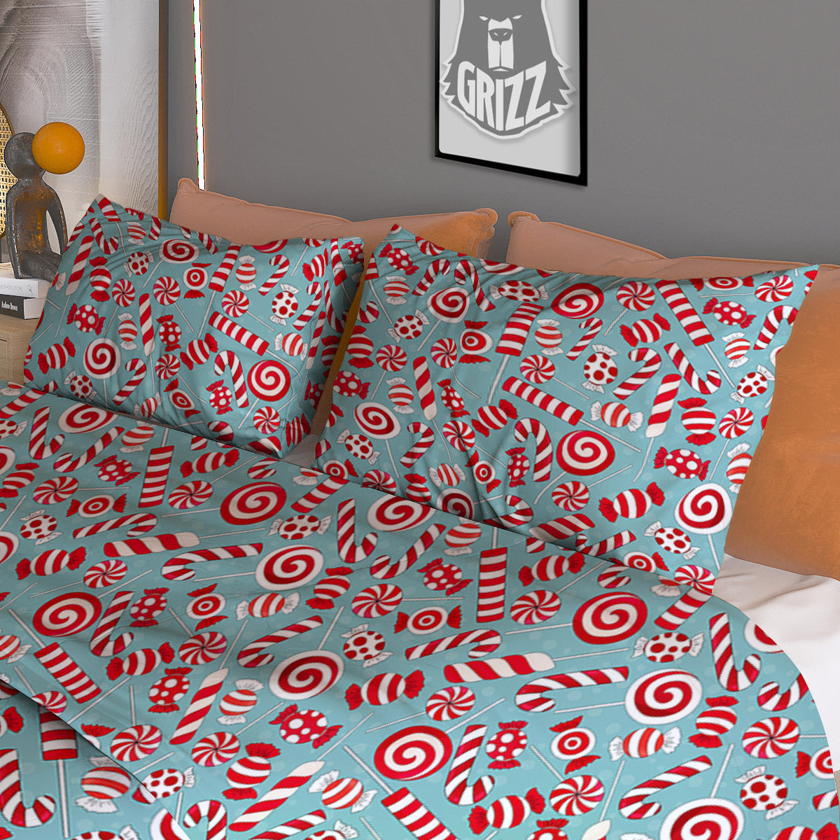 Chirstmas Serape Ethnic Mexican Print Pattern Duvet Cover Bedding Set