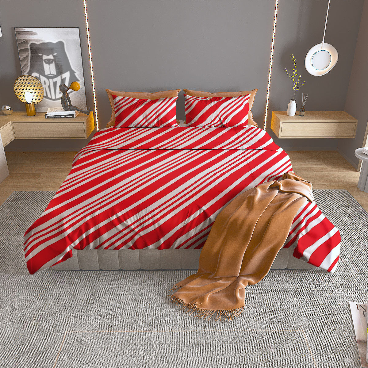 Buffalo Check Black And Teal Print Pattern Duvet Cover Bedding Set