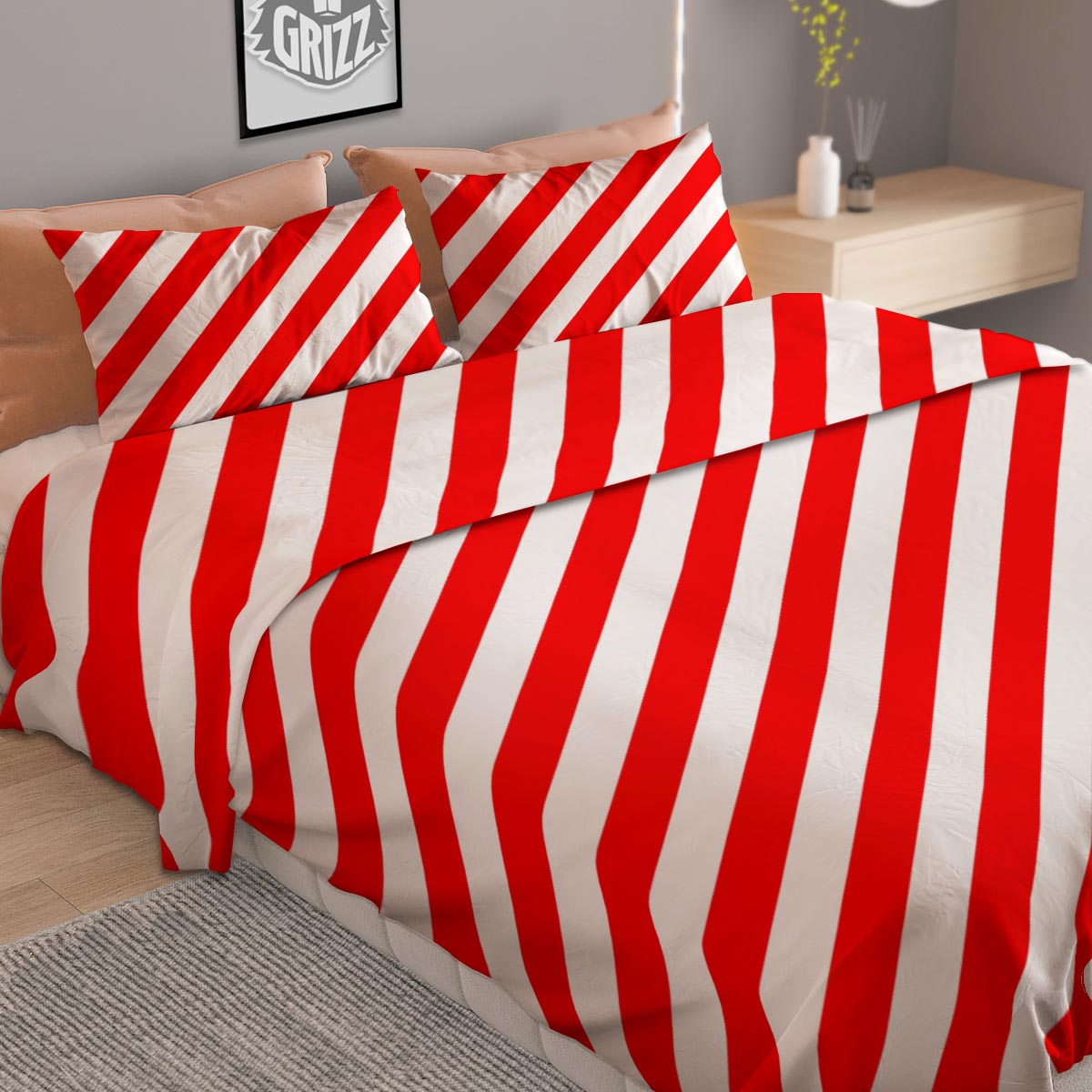 Buffalo Check Yellow And Black Print Pattern Duvet Cover Bedding Set