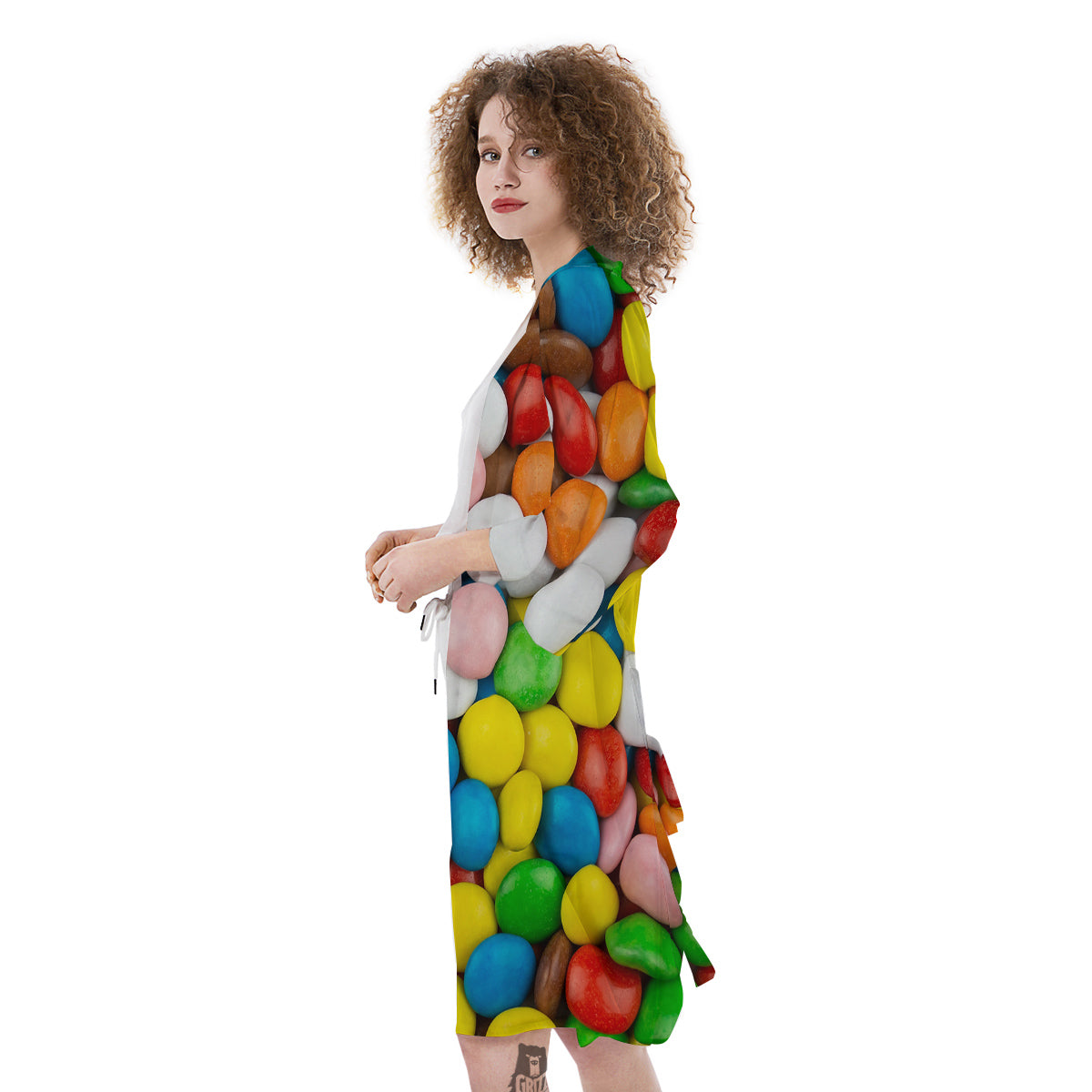 Candy Chocolate Colorful Print Kimono-grizzshop