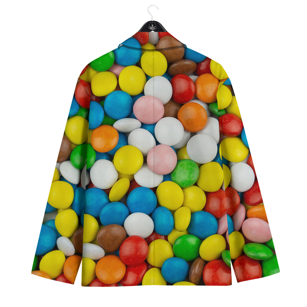 Candy Chocolate Colorful Print Men's Sport Coat-grizzshop