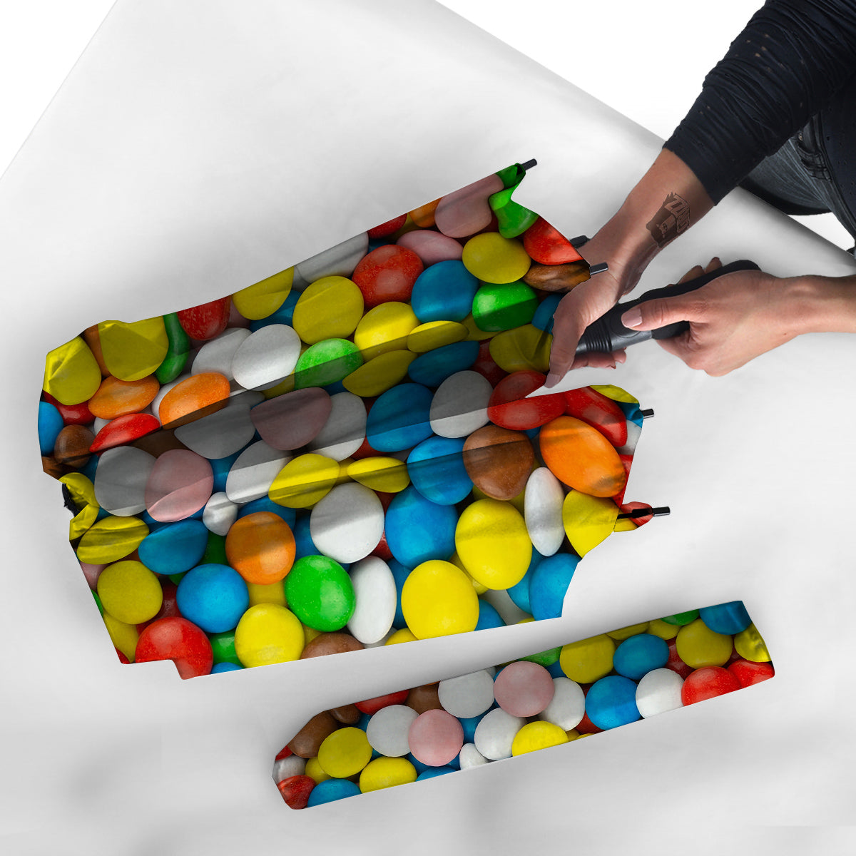 Candy Chocolate Colorful Print Umbrella-grizzshop