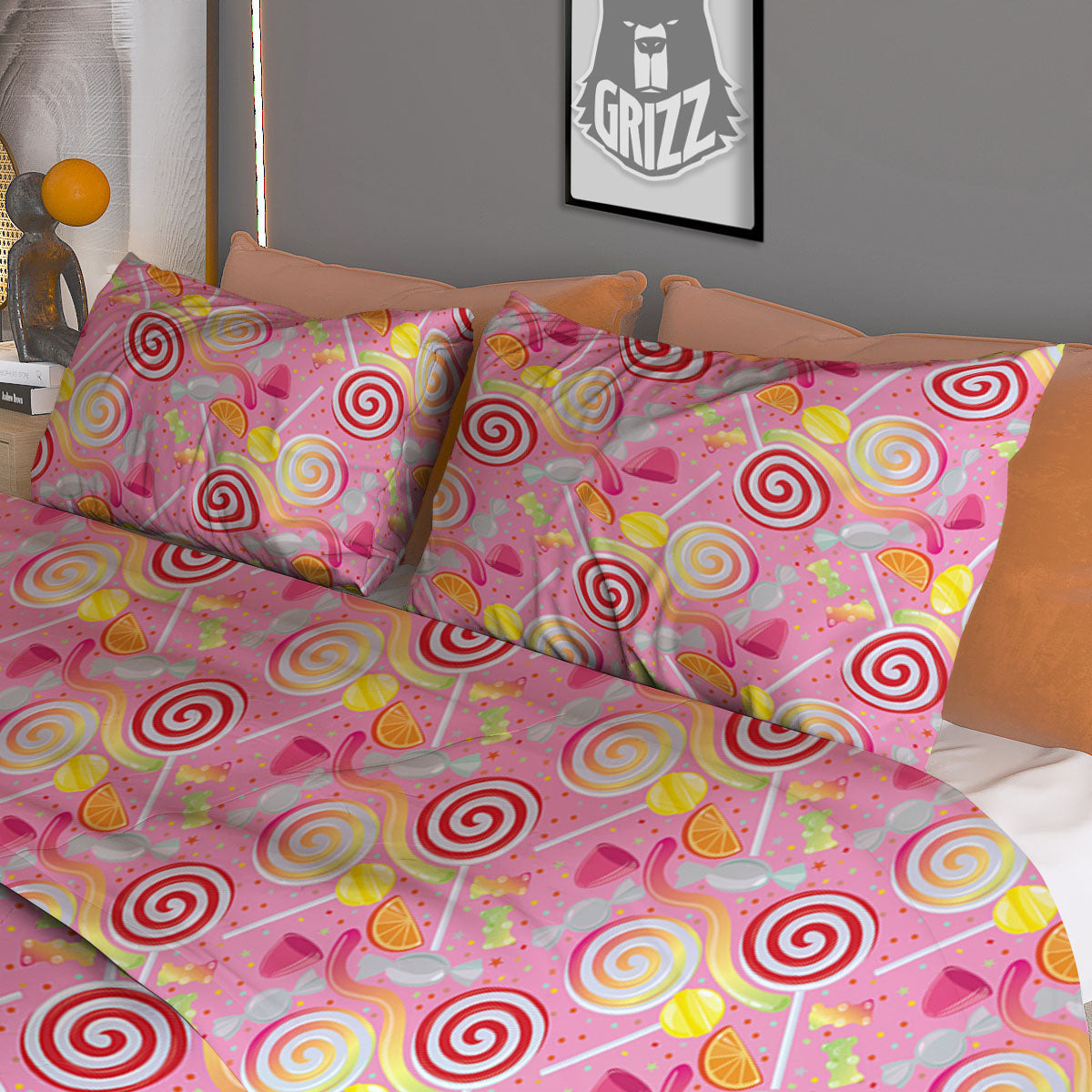 Christmas Defocused Lights Print Duvet Cover Bedding Set