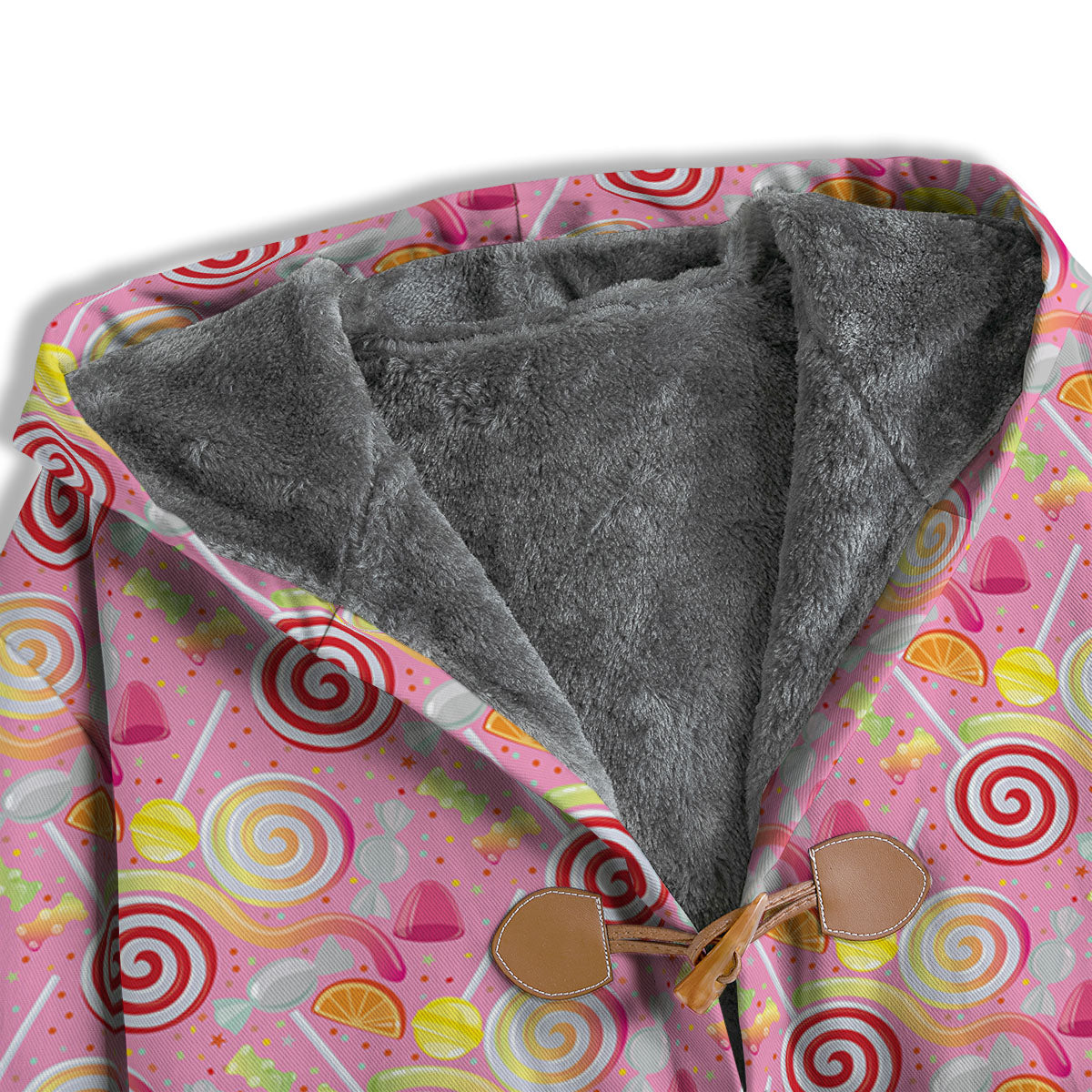 Candy Colorful Print Pattern Men's Windbreaker Jacket-grizzshop