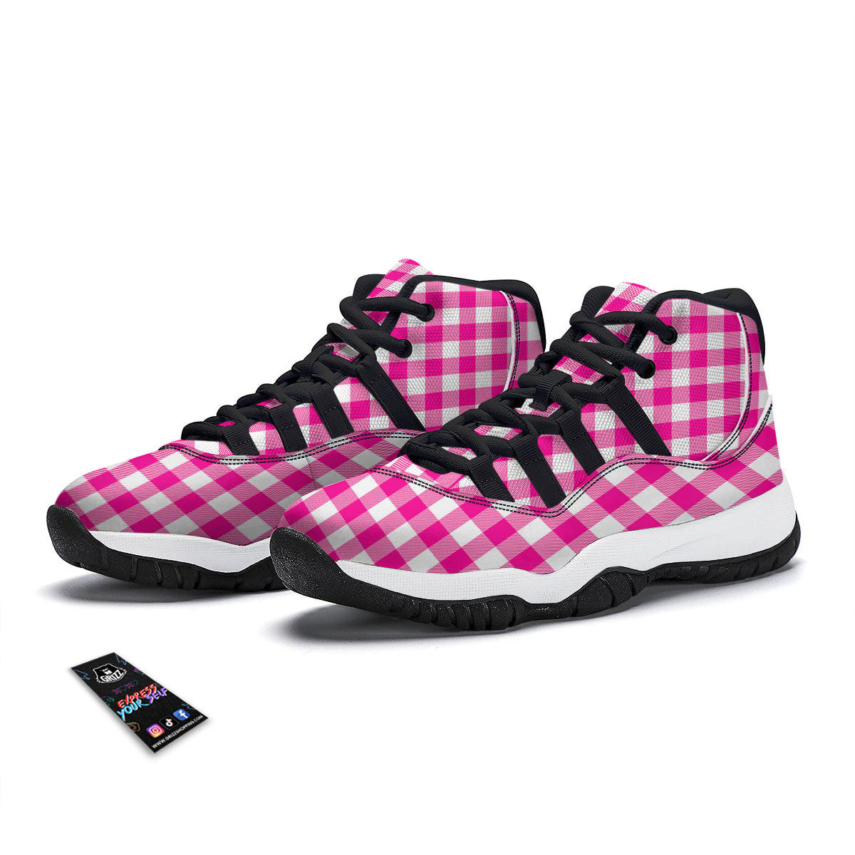 Candy Cute Halloween Print Pattern Black Bball Shoes-grizzshop