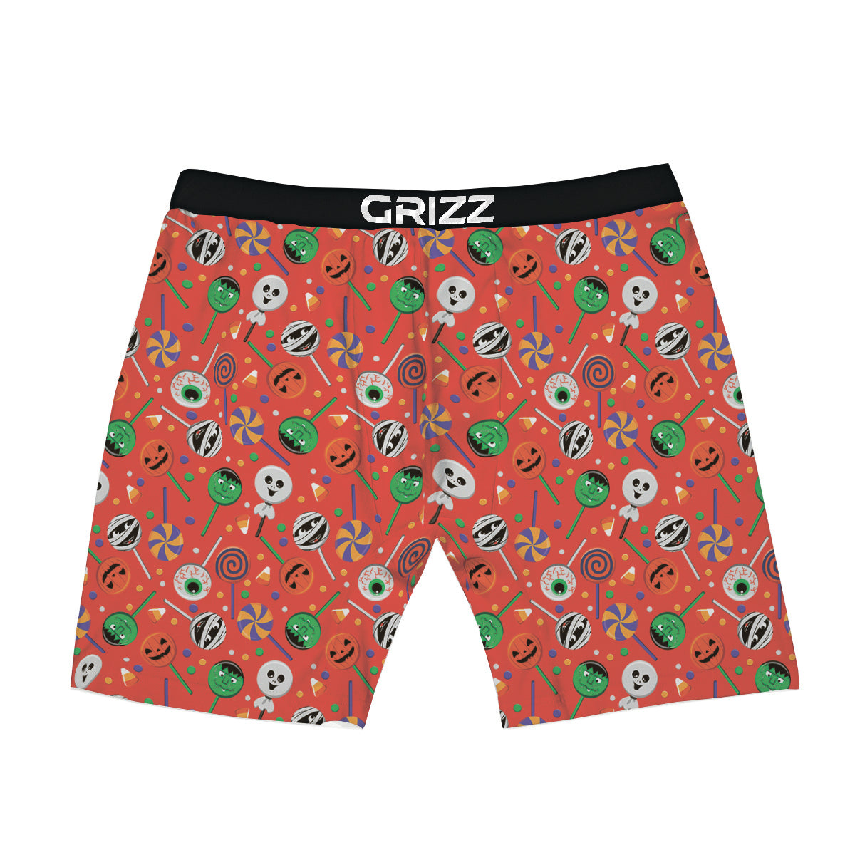 Candy Cute Halloween Print Pattern Boxer Briefs-grizzshop