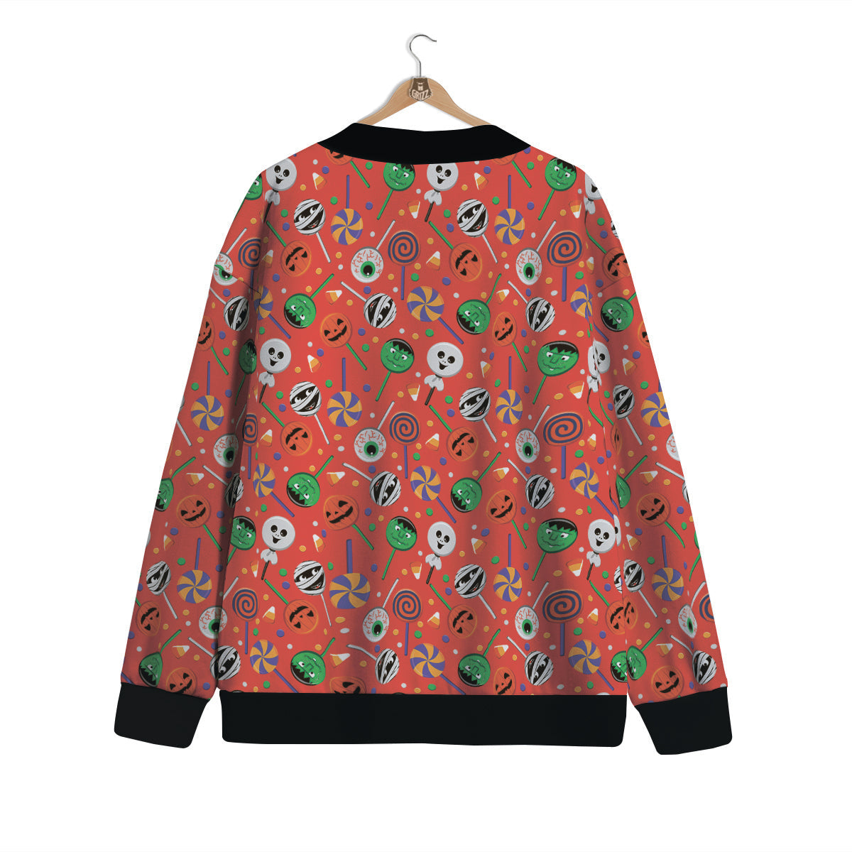 Candy Cute Halloween Print Pattern Cardigan-grizzshop