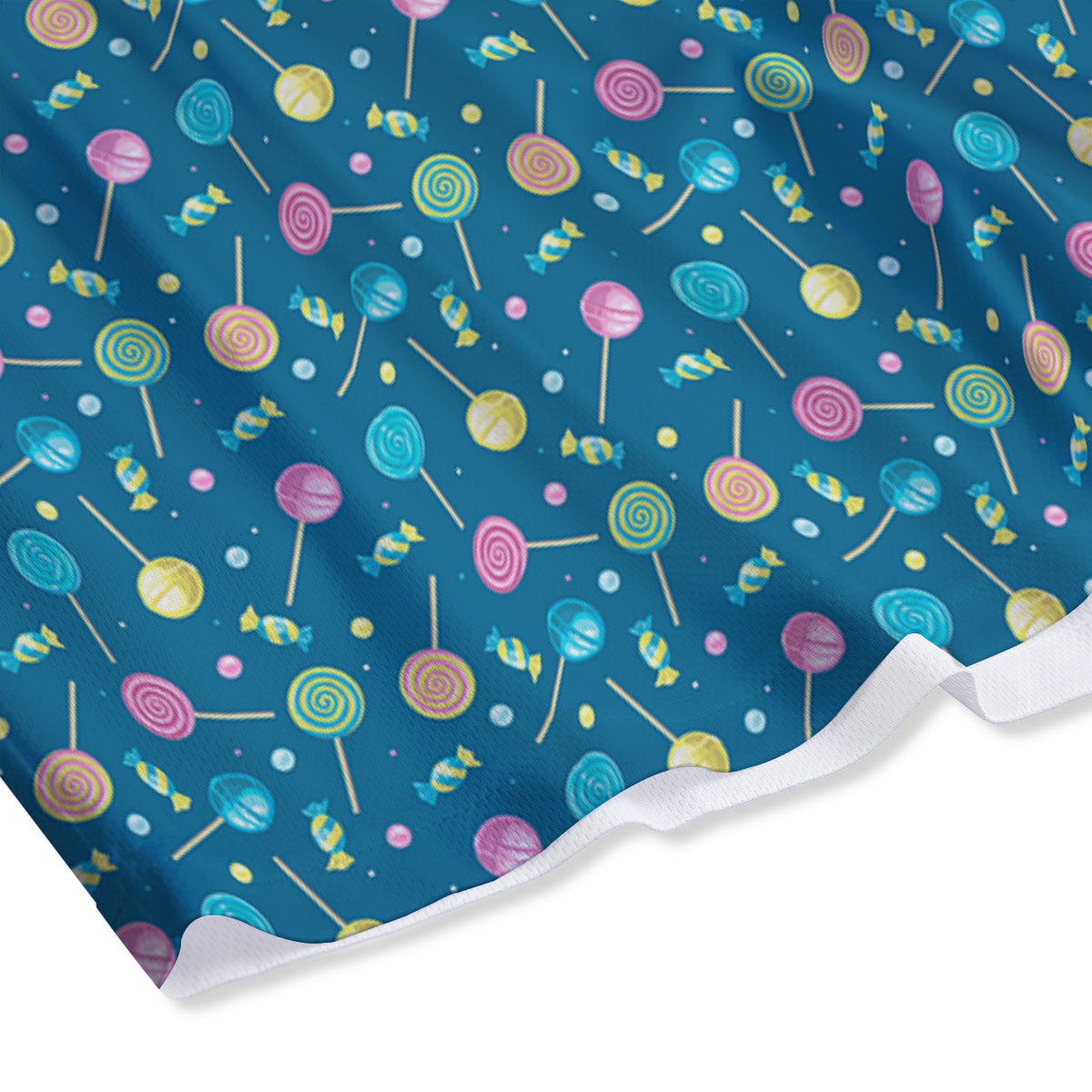 Cloud Cute Print Pattern Mesh Shorts