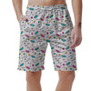 Candy Print Pattern Men's Shorts-grizzshop