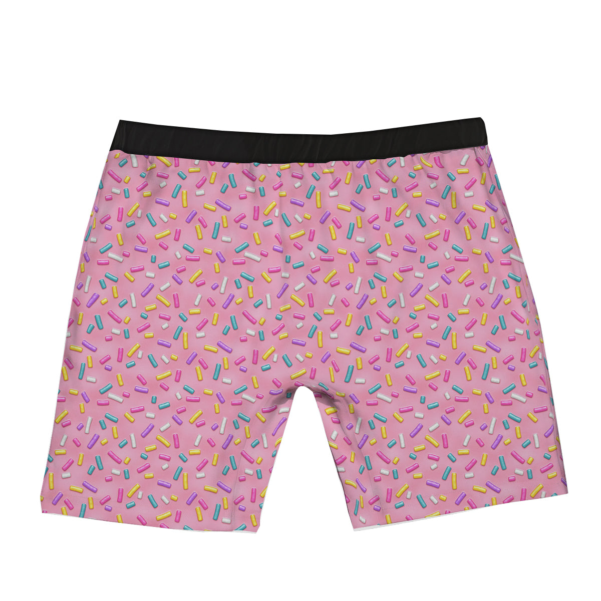 Candy Sprinkles Sweet Pink Print Pattern Boxer Briefs-grizzshop