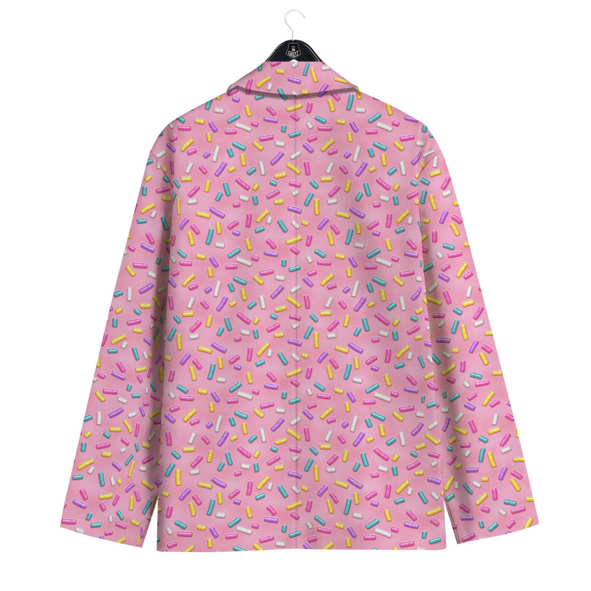 Candy Sprinkles Sweet Pink Print Pattern Men's Sport Coat-grizzshop