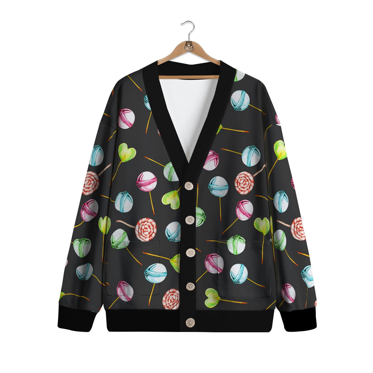 Candy Sweet Print Pattern Cardigan-grizzshop