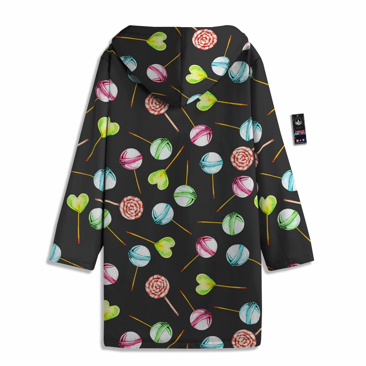 Candy Sweet Print Pattern Men's Windbreaker Jacket-grizzshop