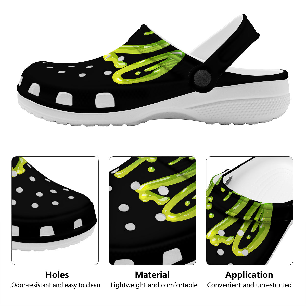 Cannabis Day 420 Print Clog-grizzshop