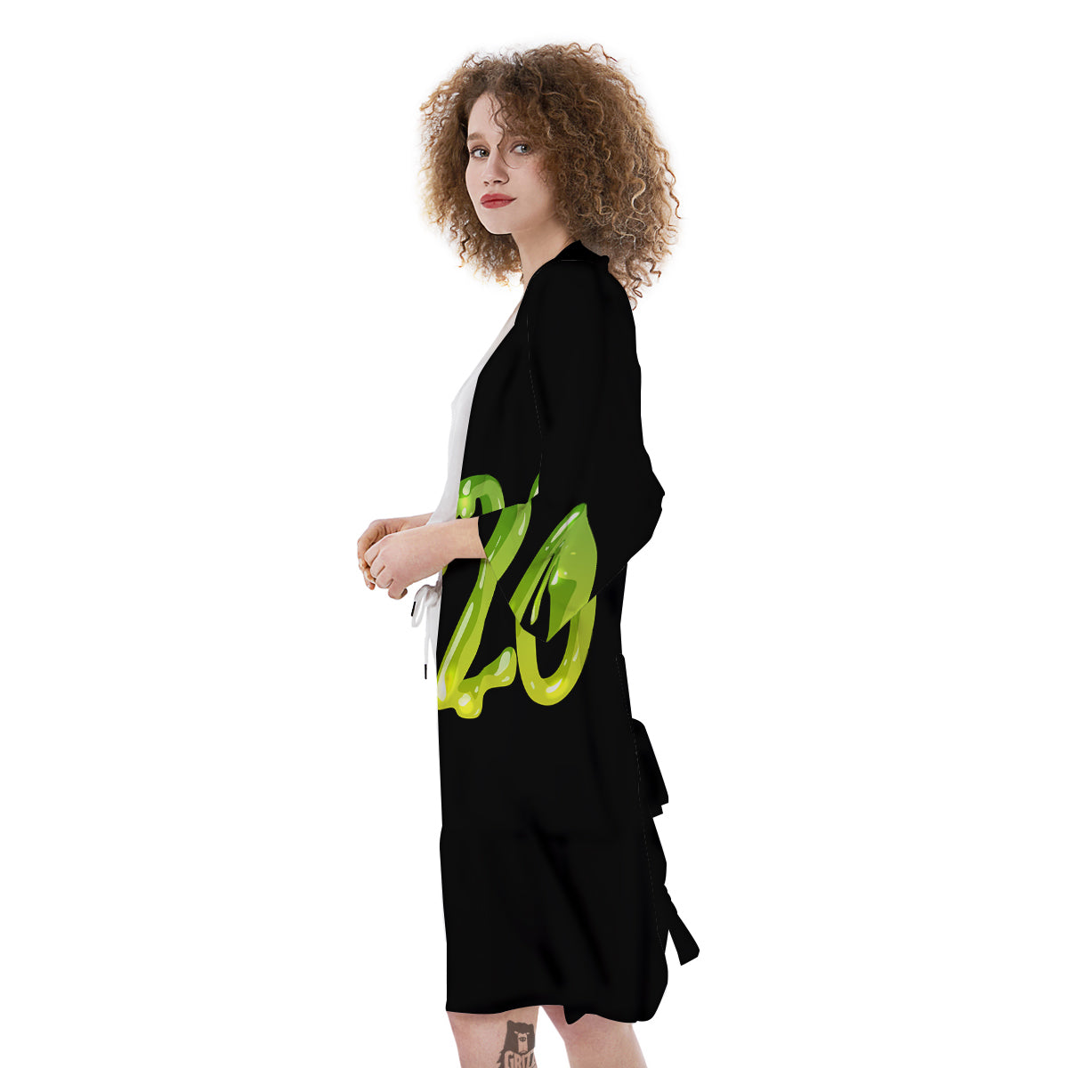 Cannabis Day 420 Print Kimono-grizzshop
