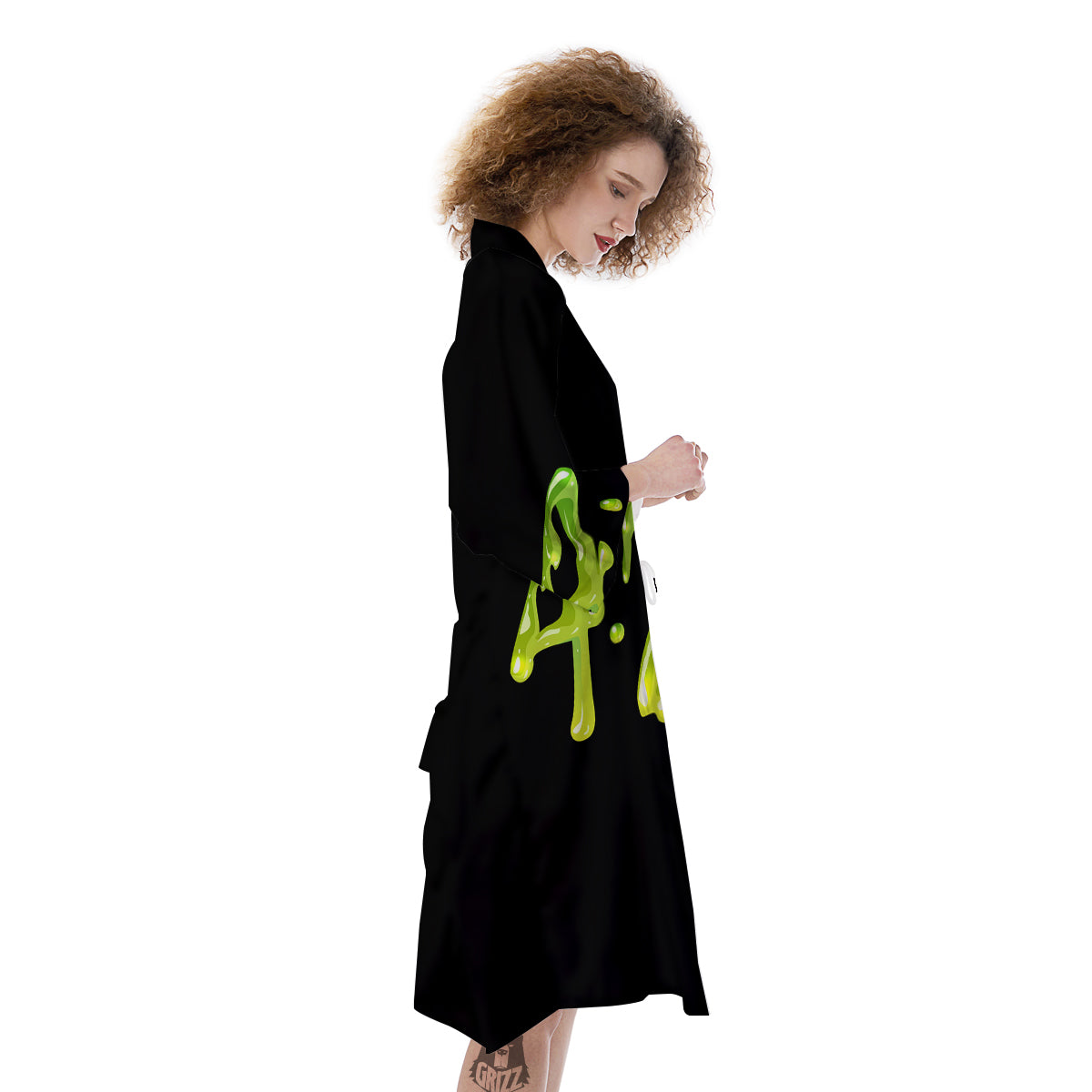 Cannabis Day 420 Print Kimono-grizzshop