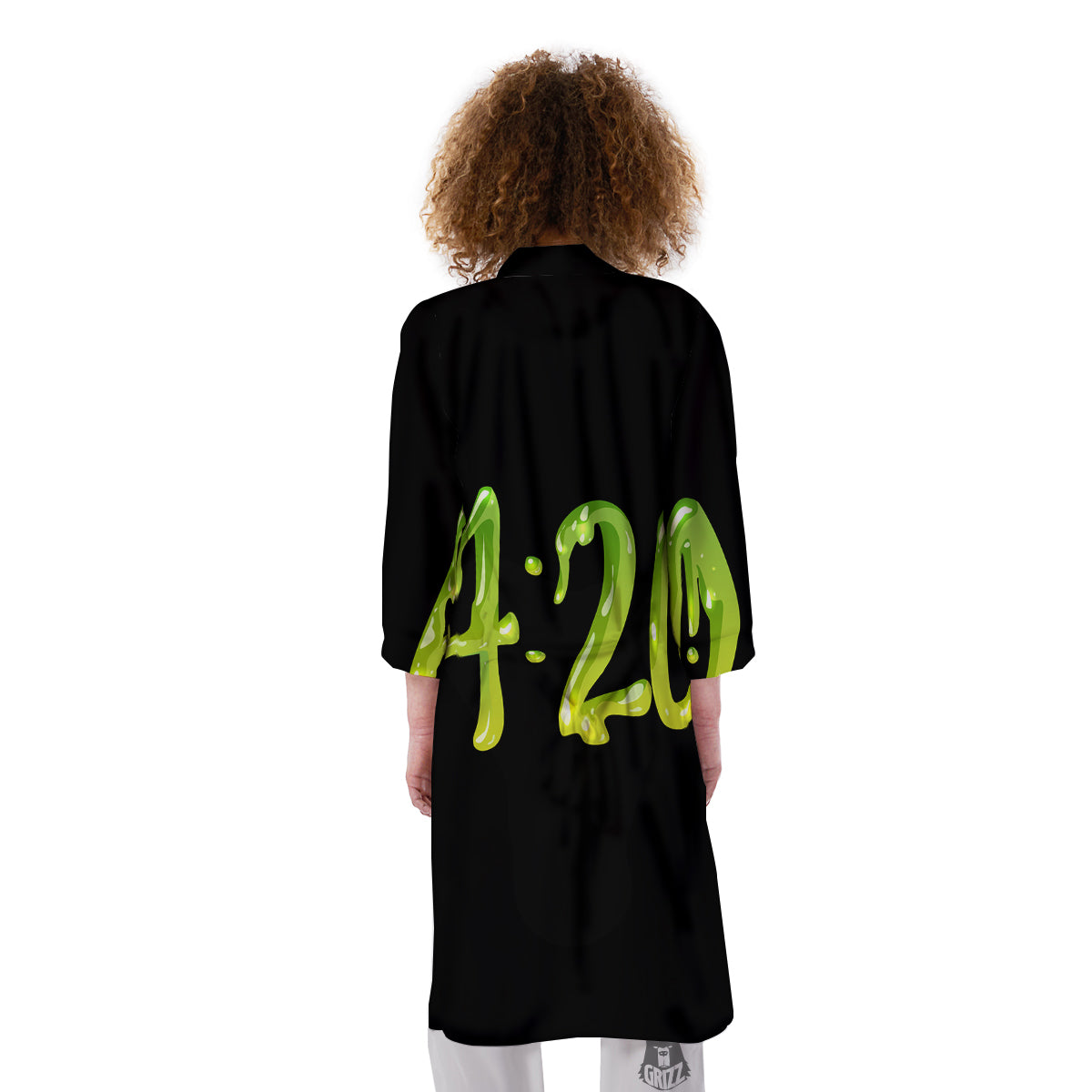 Cannabis Day 420 Print Kimono-grizzshop