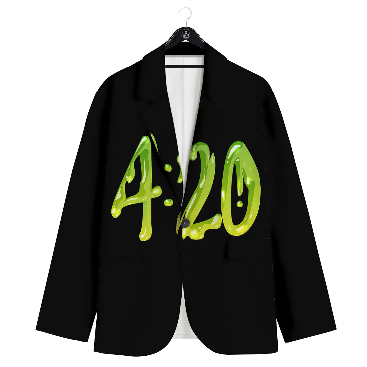 Cannabis Day 420 Print Men's Sport Coat-grizzshop