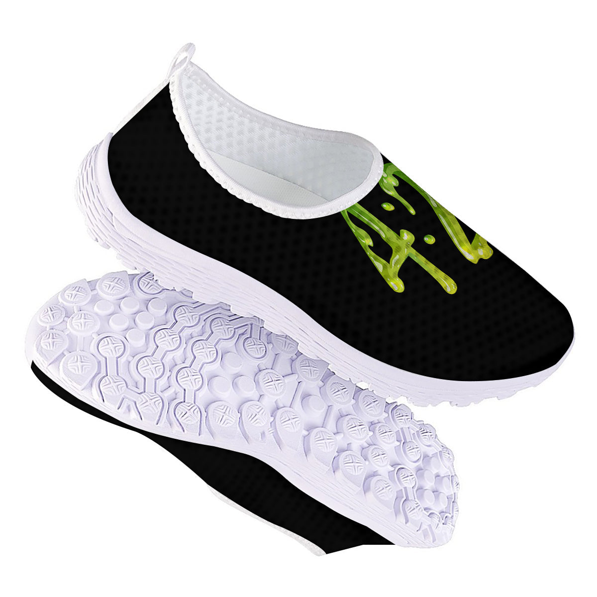 Cannabis Day 420 Print Nurse Shoes-grizzshop