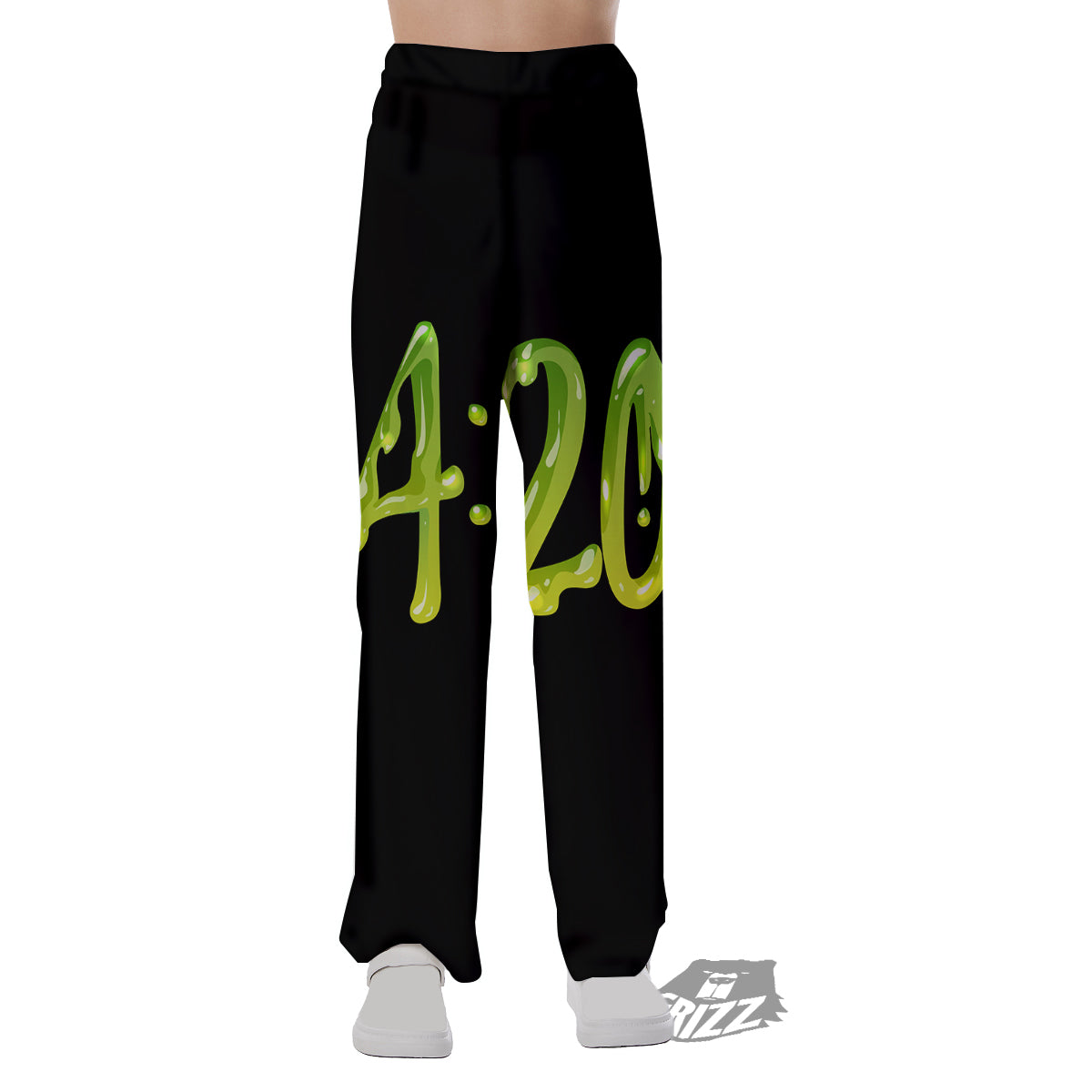 Cannabis Day 420 Print Pajama Pants-grizzshop