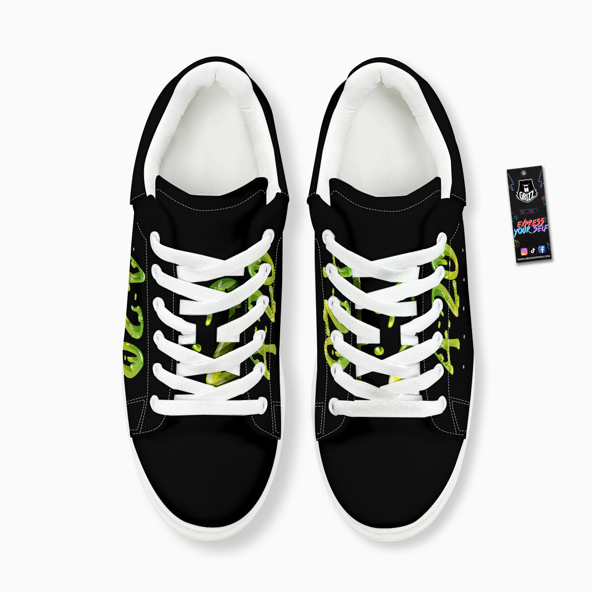 Cannabis Day 420 Print Platform Shoes-grizzshop