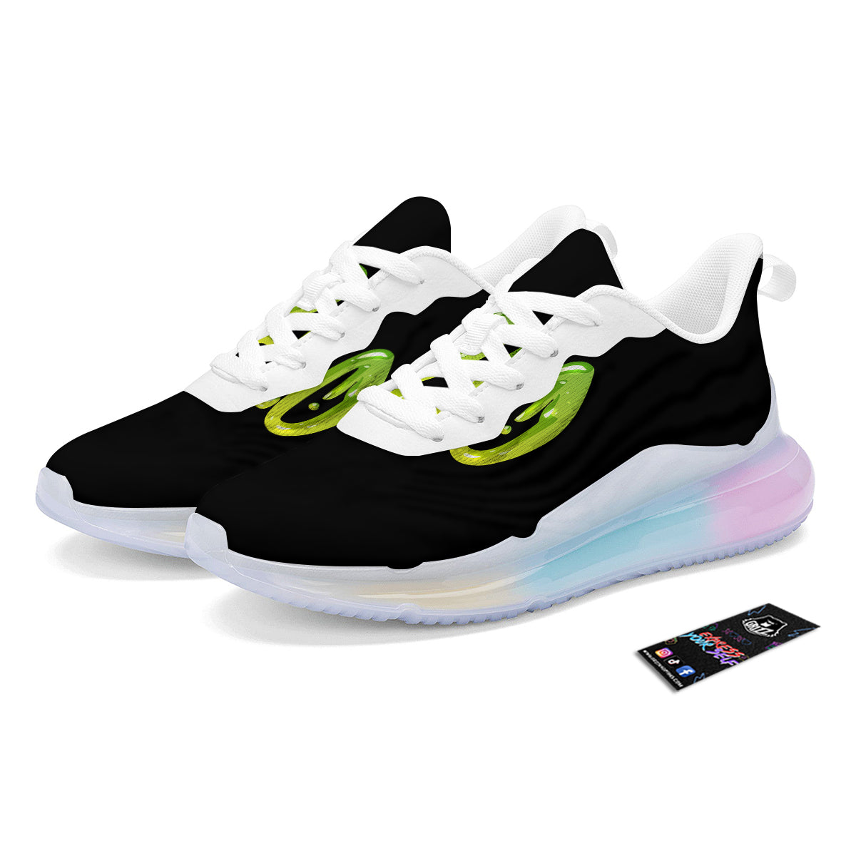Cannabis Day 420 Print Running Sneakers-grizzshop