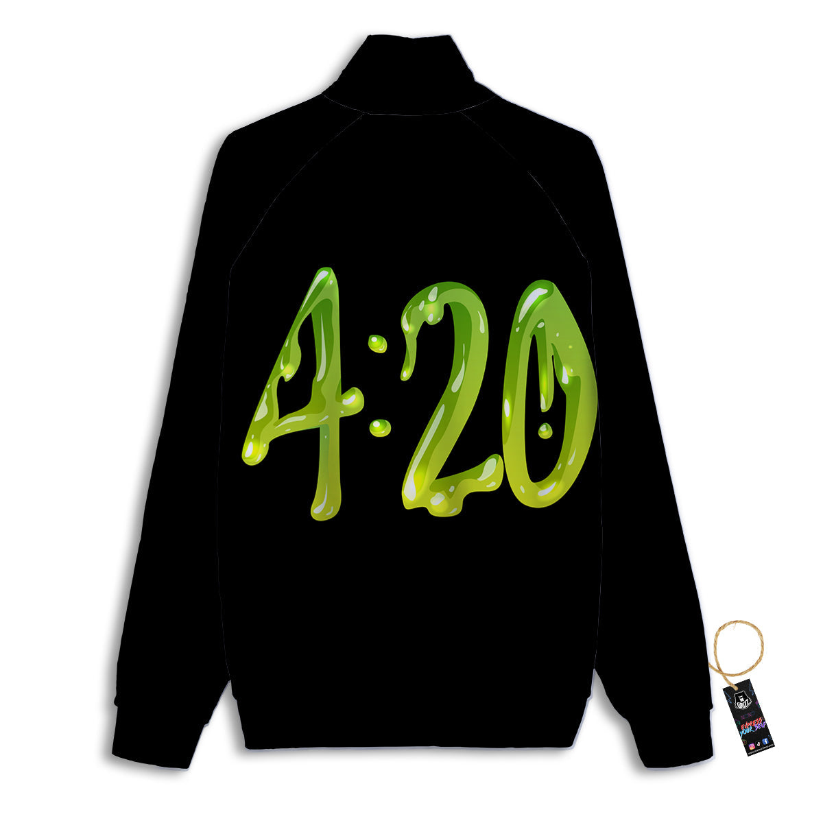 Cannabis Day 420 Print Track Jacket-grizzshop