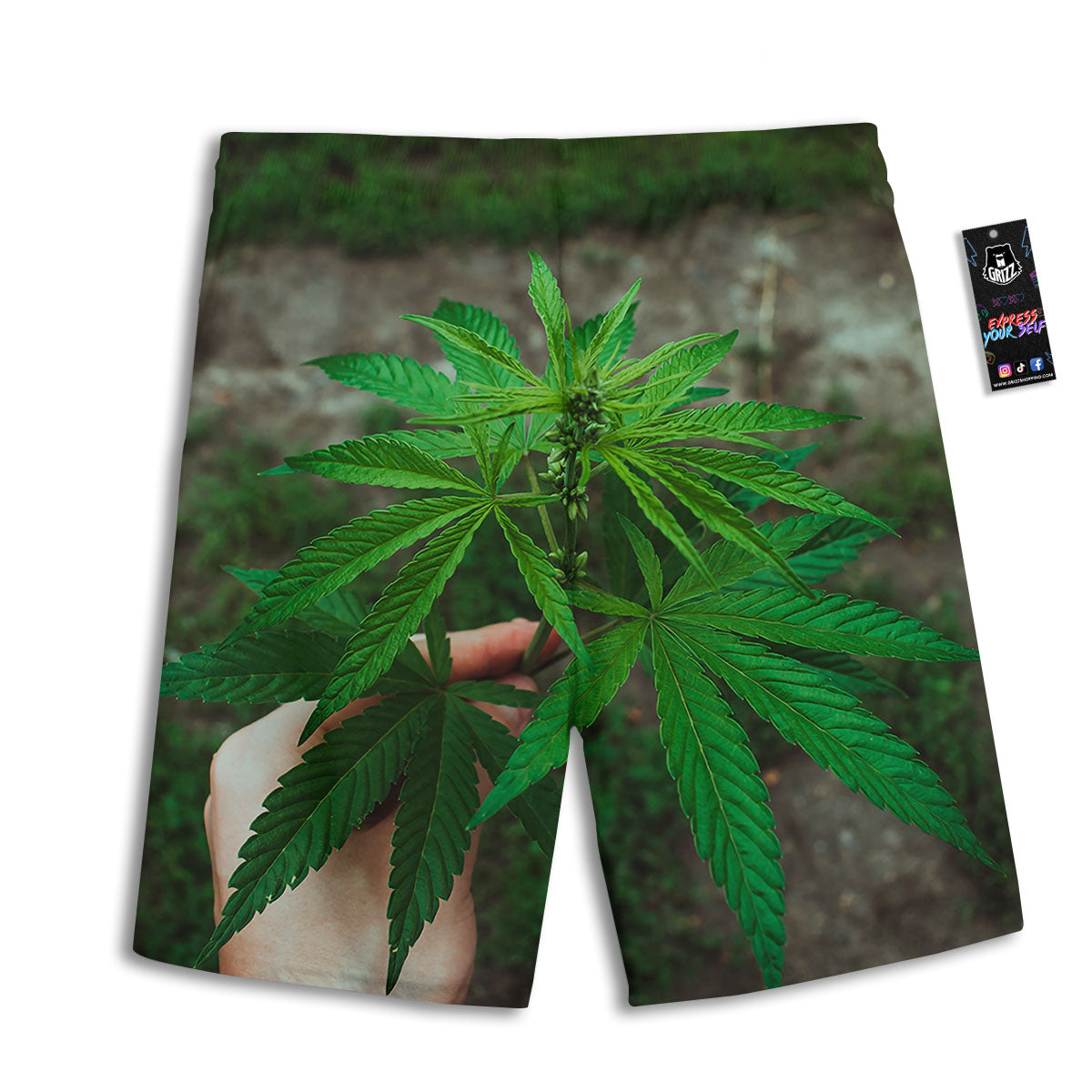 Calendar Mayan Print Men's Athletic Shorts
