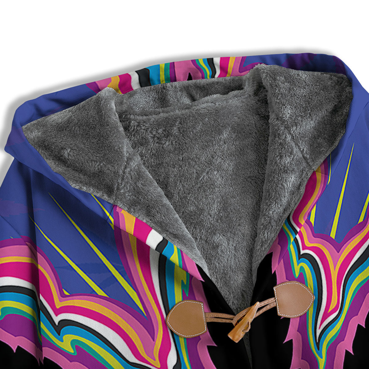 Cannabis Leaf Psychedelic Print Men's Windbreaker Jacket-grizzshop