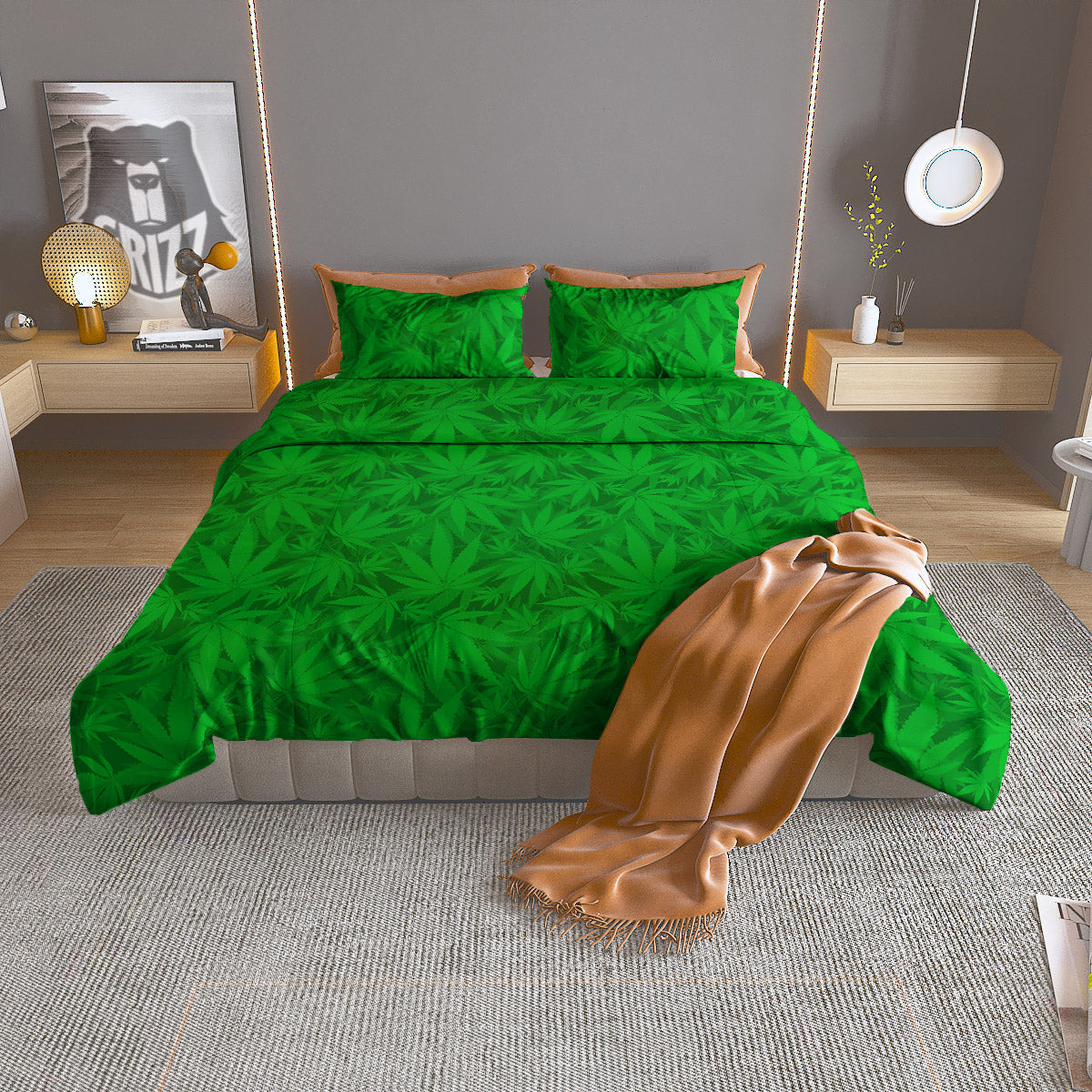 Clown Halloween Print Duvet Cover Bedding Set