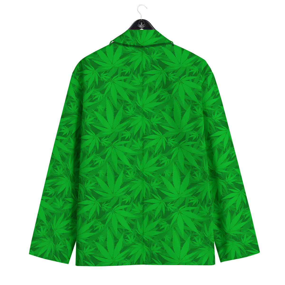 Cannabis Leaves Print Pattern Men's Sport Coat-grizzshop