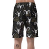 Capricorn Astrology Witch Gothic Men's Shorts-grizzshop