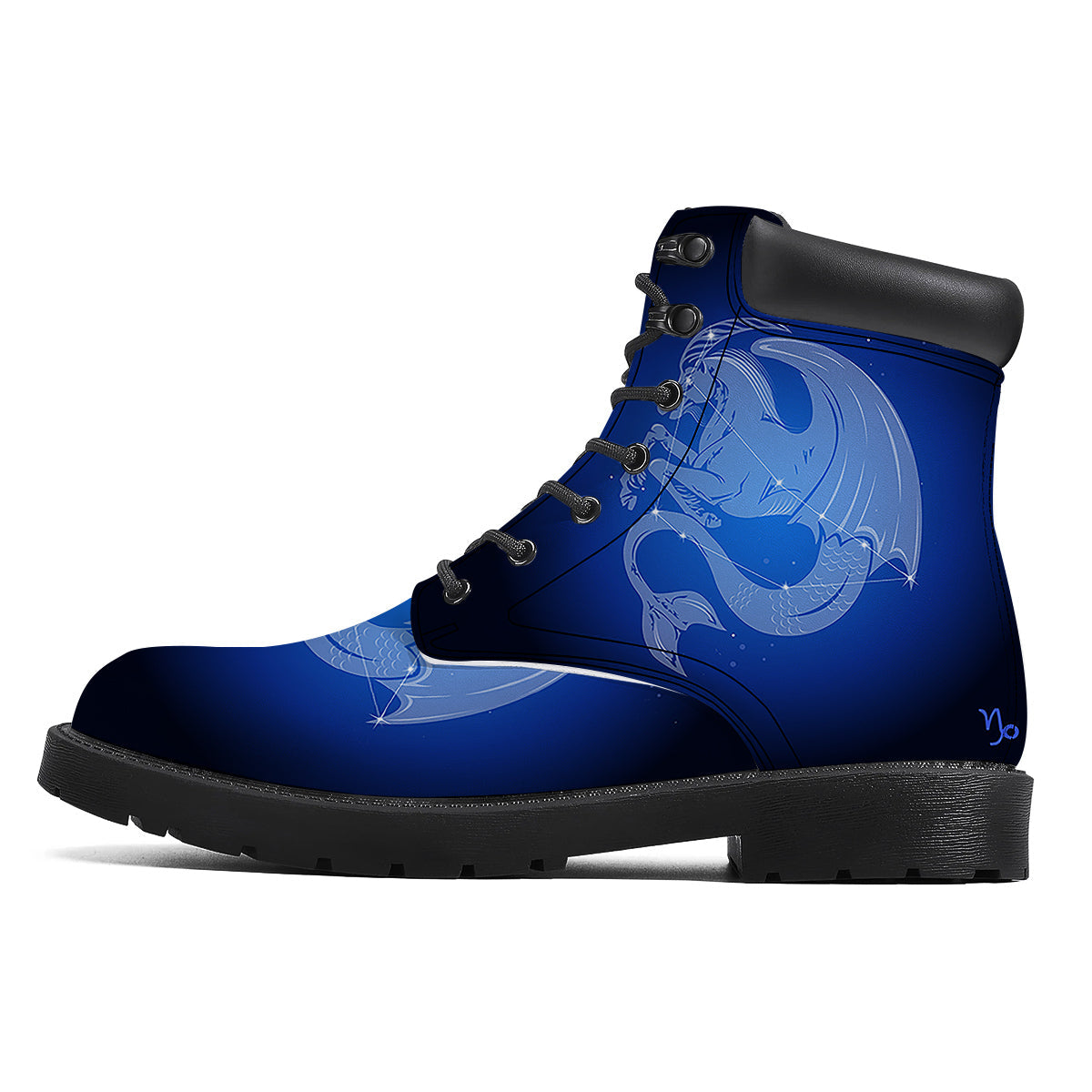 Capricorn Constellation Print Boots-grizzshop